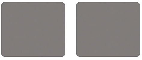 Fellowes Tapis de Souris Gris Économique 58023 (Lot de 2)