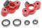 Ezweiji Lenkblöcke Aus Legierung Vorne, RC-Upgrade-Teil Für Arrma 1/8 Typhon/Talion 6S BLX, 1/7 Felony/Mojave/Infraction/Limitless/Fireteam 6S BLX, Lenkblöcke Aus Legierung Vorne (rot)