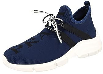Prada Damen Blau Stoff Sneaker 1E344L 36 EU