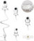 Derebir Babyphone Halterung Kamera Halterung Compatible with HelloBaby HB66/HB6550/HB6339/HB6233/HB40/ for Blemil BL9046/ VT302/BL9046/BL9052,JUAN JA2216 JA2215,OKAIDI OD8051/OD8050/OD8052 Baby Camera