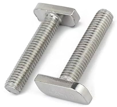 Hammerkopfschrauben M8 x 35 mm Edelstahl A2-70 für Solar Photovoltaik PV Montageschiene Typ 28/15 (Gewinde: M8, Länge: 35 mm, Menge: 10 St.)