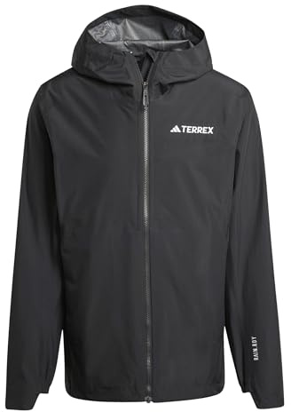 adidas Herren Terrex Multi 2.5 Layer RAIN.RDY Jacket, black/black, L