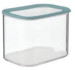 Mepal Transparente Vorratsdosen mit Deckel XL - Lebensmittelbehälter Rechteckige - Küchenorganizer & Aufbewahrungsbox aus Kunststoff - Vorratsbehälter Luftdicht & Stapelbar - 4500 ml - Nordic Green