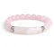 HavenSchmiede Naturstein Armband aus Rosenquarz | 100% echte Natursteine |