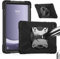 TECHGEAR X-Case with VESA 75x75mm holes for Samsung Galaxy Tab A9 Plus 11 (SM-X210 / SM-X215) Tough Tablet Case with 360 Stand works with VESA 75mm Wall Desk Table Arm Holder Support Clamp Mounts