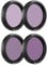 Freewell ND8, ND16, ND32, ND64 Standard Tageslichtfilter Set für Osmo Action 5 Pro/Action 4/Action 3 Unverzichtbar für Tageslichtaufnahmen
