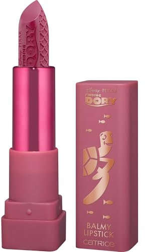 Catrice Disney Pixar Finding Dory Balmy Lipstick, Nr. 010, Rot, pflegend, sofortiges Ergebnis, natürlich, vegan, ohne Parabene, ohne Mikroplastikpartikel, Nanopartikel frei, 1er Pack (3g)