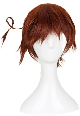 SEIZIS Wig Anime Cosplay Rollenspiel for Achsenmächte Hetalia APH Hetalia Feliciano Vargas Italien Cosplay Perücken Kurze Perücke