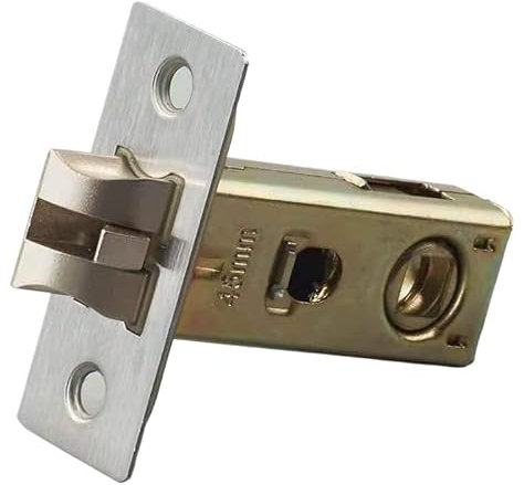 Door Lock Gearbox Bathroom Silence Lock Body Single Tongue Lock Hole Pitch25mm 30mm 35mm 45mm 50mm 60mm 70mm Door Lock Box(Silence Latch 40mm)