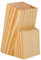 Porte-couteaux de cuisine 15 pièces. Support de couteaux de cuisine fabriqué en bois massif. Tacoma sans couteaux robuste et élégant. Cheville couteaux de cuisine avec support pour ciseaux (Pin)