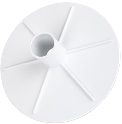 UPOW 85001900 Skimmer Vacuum Plate Compatible with Pen-tair Admiral S15 & S20 Skimmers, 8 Pool Skimmer Vac Plate Adapter Precise Replacement Fit for Inground Pool and Swimming Pool