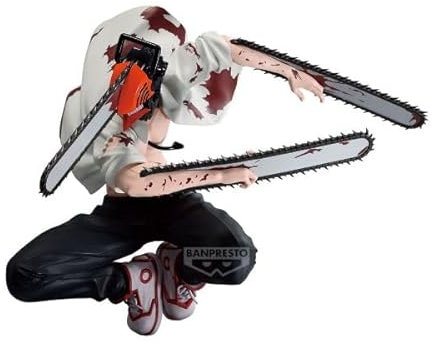 Banpresto Chainsaw Man II Chainsaw Man II Chainsaw Man Vibration Stars Action Figure, 14 cm, Multi-Colour, Ideal for Anime Fans