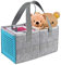 IGEAIIE Toniebox Tragetasche Filz Aufbewahrungstasche für Toniebox Starter Set Zubehör & Figuren Schützender Organizer für Toniebox Audio Player Reise Tragetasche für Tonies Figuren Grau Aufbewahrung