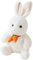 Hohopeti Kuscheltier Hase üsch Kaninchen Puppe Furry Bunny Für ädchen Große Weiße Stoffpuppe Als üßes Dekorationskissen Für Und Partys