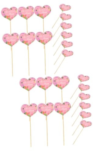 Cabilock 2 Sätze Torteneinsätze Zum Muttertag Autos Geburtstagsdekorationen Tortenaufsätze Happy Birthday Cupcake Einlagen Cupcake Topper Kuchendekorationsset Happy 48 Stück * 2