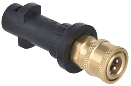for Karcher Adapter to Quick Connect,Pressure Washer Adapters,High Gun Hose Connector Accessories Set,Metal Nozzle Pot Connector Parts Converter,for Compatible K2 K3 K4 K5 K6 K7 Series Adaptor Spares