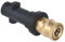 for Karcher Adapter to Quick Connect,Pressure Washer Adapters,High Gun Hose Connector Accessories Set,Metal Nozzle Pot Connector Parts Converter,for Compatible K2 K3 K4 K5 K6 K7 Series Adaptor Spares