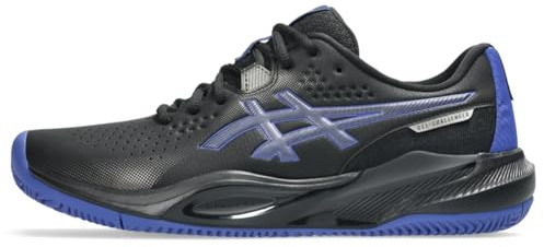 ASICS Herren Gel-Challenger 15 Clay Sneaker, Black Dark Cobalt, 44.5 EU