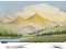 TV Cover,Cubierta Protectora para Televisores,Fundas para Televisor A Prueba De Polvo Universal De 24-65 para Pantallas Planas Curvas,Paisajes Pintura Cubierta De Televisores Modernos A,47in