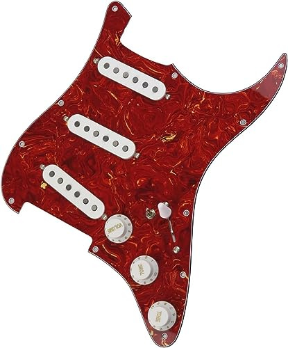 Gitarren-Tonabnehmer, Einzelspulen, Alnico, 5 Tonabnehmer, 7-fach geladen, vorverdrahtet, Gitarrenersatzteile (06)