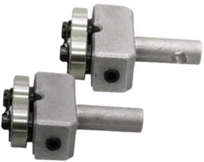 Metall-Bandsäge-Kugellager-Blattführungen für 22,9 cm Bandsäge, einfach zu installieren, verschleißfester Führungsstift für Holz- und Metallbearbeitung, 2 Stück
