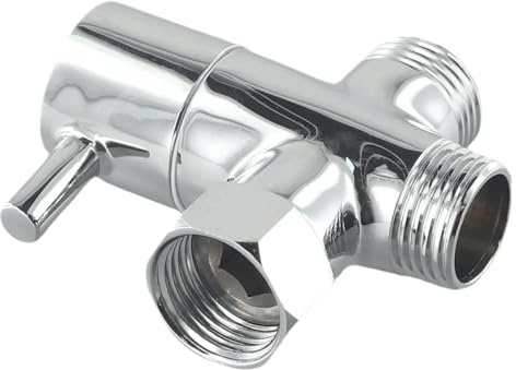 3-Wege-Umstellventil, Garten, Zuhause, Küche, Mischbatterie, Eckventil, T-Adapter, G1/2 Wasserhahn-Eckventil Für Badezimmer