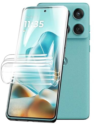 Stejnhge Películas de Hidrogel para Motorola Moto Edge 40 Neo/Edge 40 | 2 Piezas TPU Protector de Pantalla, Película Transparente Flexible Suave, NO vidrio templado