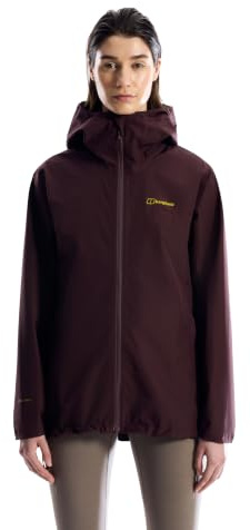 Berghaus Women's Deluge Pro 3.0 Waterproof Jacket, Chakra, 14