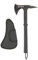 Tiendas LGP Albainox 32399 Ascia Albainox Nera. Totale: 39 cm - Strumento per caccia, pesca, campeggio, outdoor, sopravvivenza e bushcraft