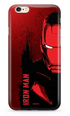 ERT GROUP mobile phone case for Apple Iphone 6 PLUS original and officially Licensed Marvel pattern Iron Man 004 optimally adapted to the shape of the mobile phone, case made of TPU