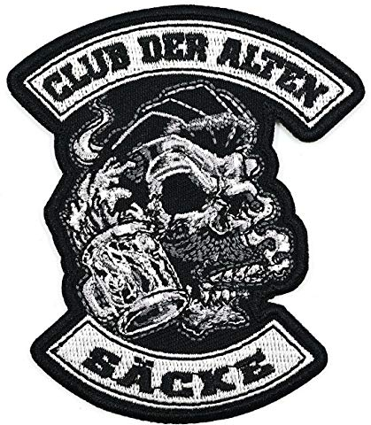 Spaß Kostet Aufnäher Aufbügler Patch Club der Alten Säcke