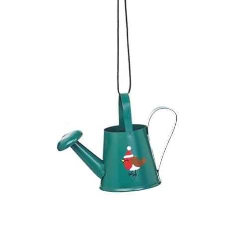 Sass & Belle Weihnachts-Gießkanne: Christbaumkugel - Baumschmuck - Anhänger für den Weihnachtsbaum