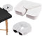 Kalolary Lot de 200 housses jetables ultra douces et antiadhésives pour appui-tête pour tables de massage, chaises et lits de spa - Blanc