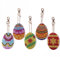 DIY Diamond Painting Ostern Deko Schlüsselanhänger Ostereier Kits Stkickerei Diamant Malerei Schlüsselring Mosaik Osterdeko Anhänger Osterhase Geschenke (01)