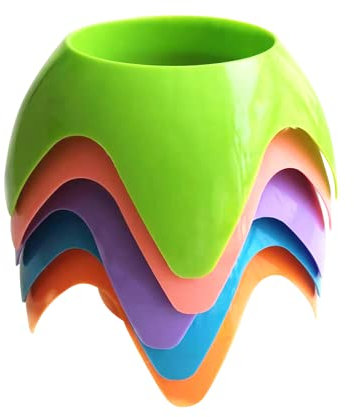 WANGCL Beach Gear Beach Cup Holders Beach Supplies Beach Trip Must Haves for Women Adults Family Friends(Multicolor 5 Pack)
