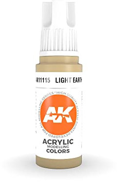 AK Interactive Acrylfarben der 3. Generation, helle Erde, 17 ml