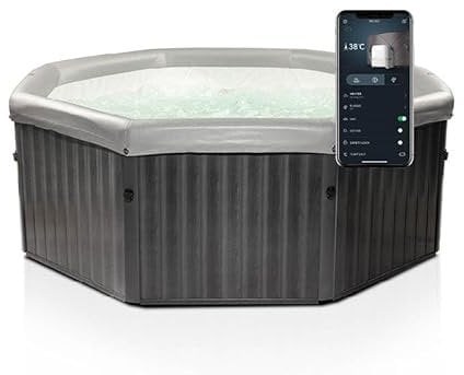 eRobot Piscina - Spa rígido Tuscany Premium Frame 6 plazas MSpa + WiFi conectado