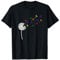 LGBT Gay Pride Pusteblume Uhr Subtile Pride Flagge Regenbogen T-Shirt
