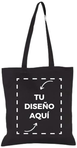 latostadora Totebag Personalizada Algodón Alto Gramaje 340g/m2 - Bolsa Tela Personalizable Con Foto - Tote Bags Personalizadas Mujer - Bolsas de Tela Para Personalizar - Regalos Personalizados
