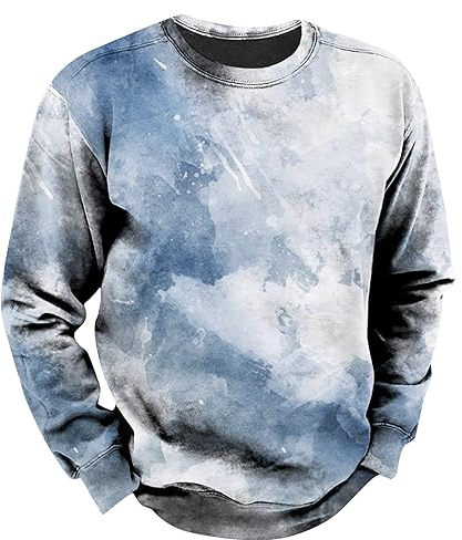 KONG JIMFAN Sweatjacke Herren Hip Hop Decke Hoodie Sweatshirt Casual Hooded Sweatshirt Hoodie Herren Herren Sweatshirts Hoodie Sweatshirt Herren Pullover(2-Dark Blue,XXL)