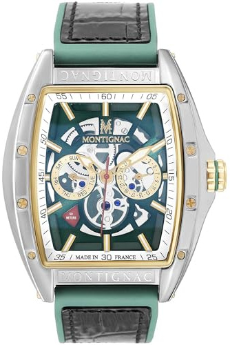 Montignac MOW803 Herrenuhr Solo Tempo Trendy, Gurt