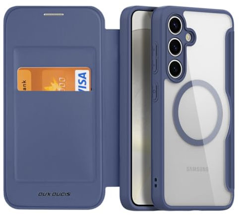 DUX DUCIS – Handyhülle kompatibel mit Samsung Galaxy S24 – TPU Cover – Dunkelblau