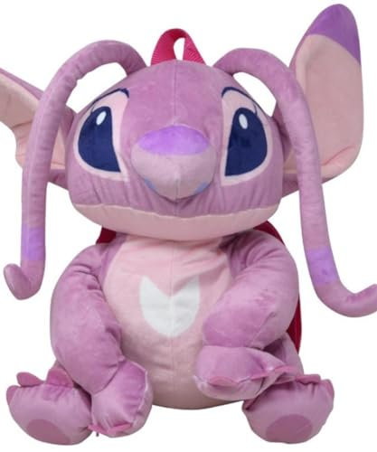 Disney Stitch Angel Sac à dos en peluche 40,6 cm