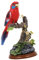 BESTonZON Simulations Vogel Spielzeug Vogel-Dekor Vogelkäfig dekorativ Spielzeug für Kinder kinderspielzeug kleine Vogelspielzeuge Ornament elektrische Verzierung in Vogelform Hofschmuck