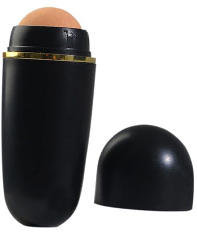 Ipetboom 2stücke Ölabsorbierende Vulkansteinkugel Gesichtsöl-absorber-roller Hautpflegewerkzeug Ölabsorbierender Vulkanstein-roller Rollender Vulkanstein Für Hautöl-absorption