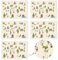 GreenLine Adventskalenderkarte, 5 Stück inkl. Briefumschlag | Adventskalender Karten mit Türchen | Klappkarte Glückwunschkarte aus 100% baumfreien Zuckerrohrpapier | Skorpion Weihnachtskarten