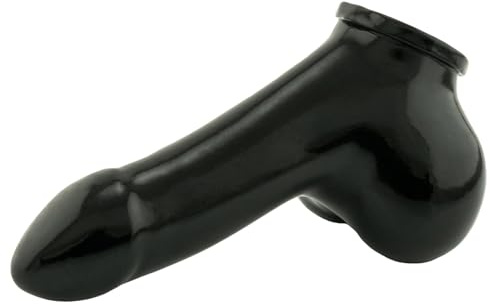Toylie Latex Penishülle XS, 10 cm Schaftlänge, Schwarz | Penis Sleeve, Made in Germany