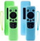 2Pcs Custodia per Samsung 2023 Cover Telecomando TM2360E, BN59-01432A, BN59-01432J - Guscio in Silicone Copri per Samsung - Blu e Verde Fluo