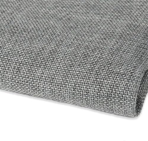 Tessuto per altoparlanti, tessuto per griglie di a Panno a rete for altoparlanti Tessuto vintage e antico trasparente antipolvere for chitarra Sub-woofer audio for chitarra 1,45x0,5 m(Grey)