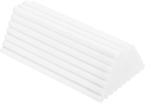 QUARKZMAN 48 Stück Luftbefeuchter Baumwollstab, 8x150mm Luftbefeuchter Sticks Filter Ersatzdochte, Diffuser Stick Nachfüllung Mini für Schlafzimmer Luftbefeuchter Diffusor im Büro